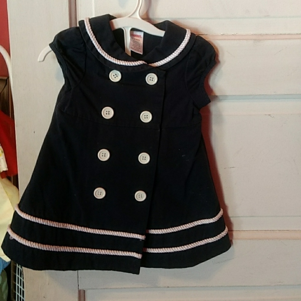 Cute girls sailor dress